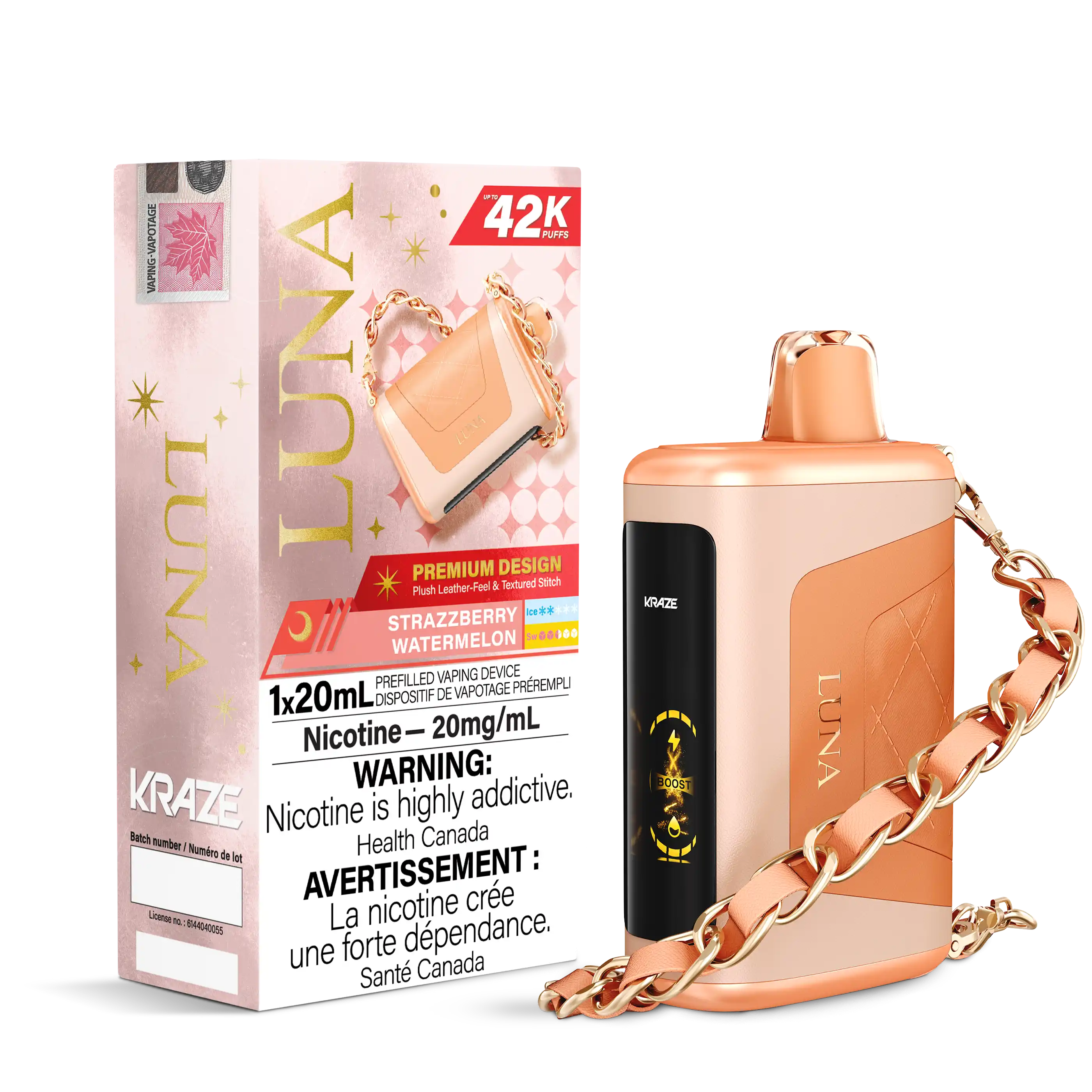 Strazzberry Watermelon Kraze Luna - Disposable 42K