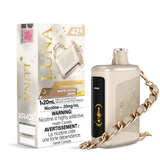 White Cocoa Swirl Kraze Luna - Disposable 42K