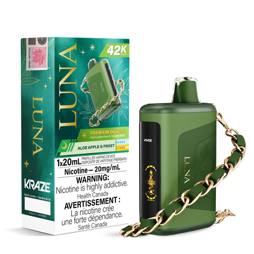 Aloe Apple G Frost Kraze Luna - Disposable 42K by KRAZE