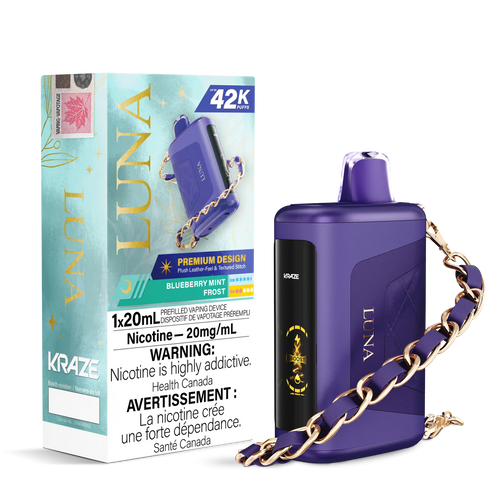 Blueberry Mint Frost Kraze Luna - Disposable 42K