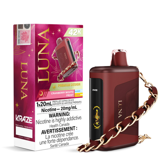 Cranberry Mojito Frost Kraze Luna - Disposable 42K