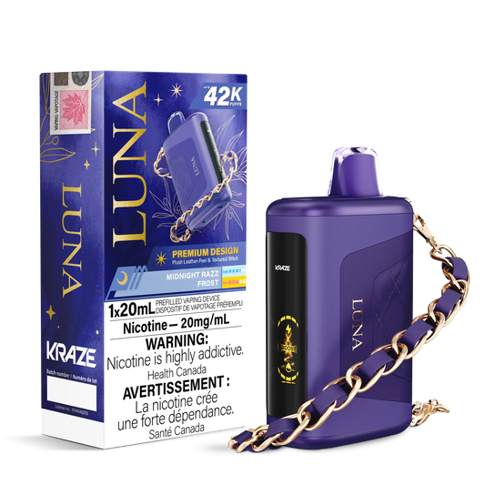Midnight Razz Frost Kraze Luna - Disposable 42K