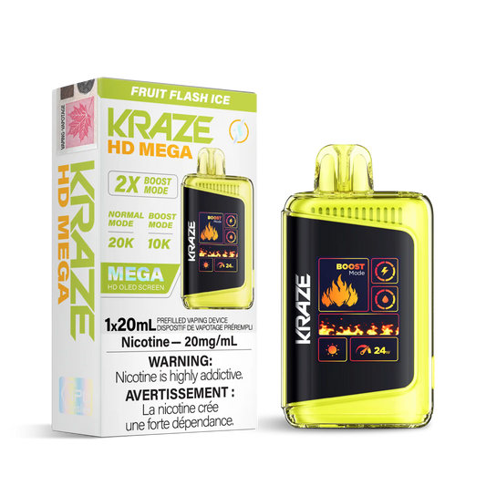 Fruit Flash Ice Kraze HD Mega - Disposable 20K