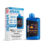 Triple Berry Ice Kraze HD Mega - Disposable 20K