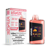 Strawberry Burst Ice Kraze HD Mega - Disposable 20K