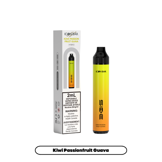 Kiwi Passionfruit Guava Icon Bar Hybrid - Disaposable 2K