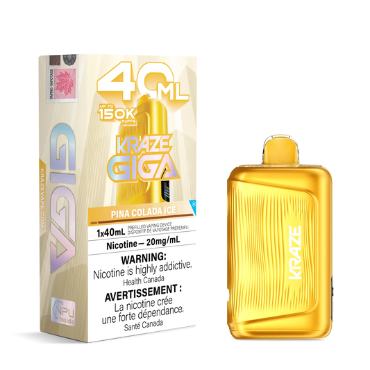 Pina Colada Ice Kraze Giga - Disposable 150K