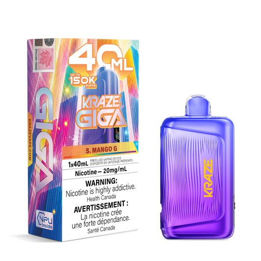S. Mango G Kraze Giga - Disposable 150K