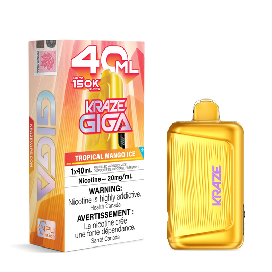 Tropical Mango Ice Kraze Giga - Disposable 150K
