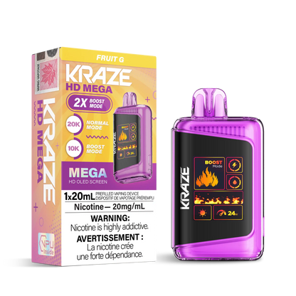 Fruit G Kraze HD Mega - Disposable 20K