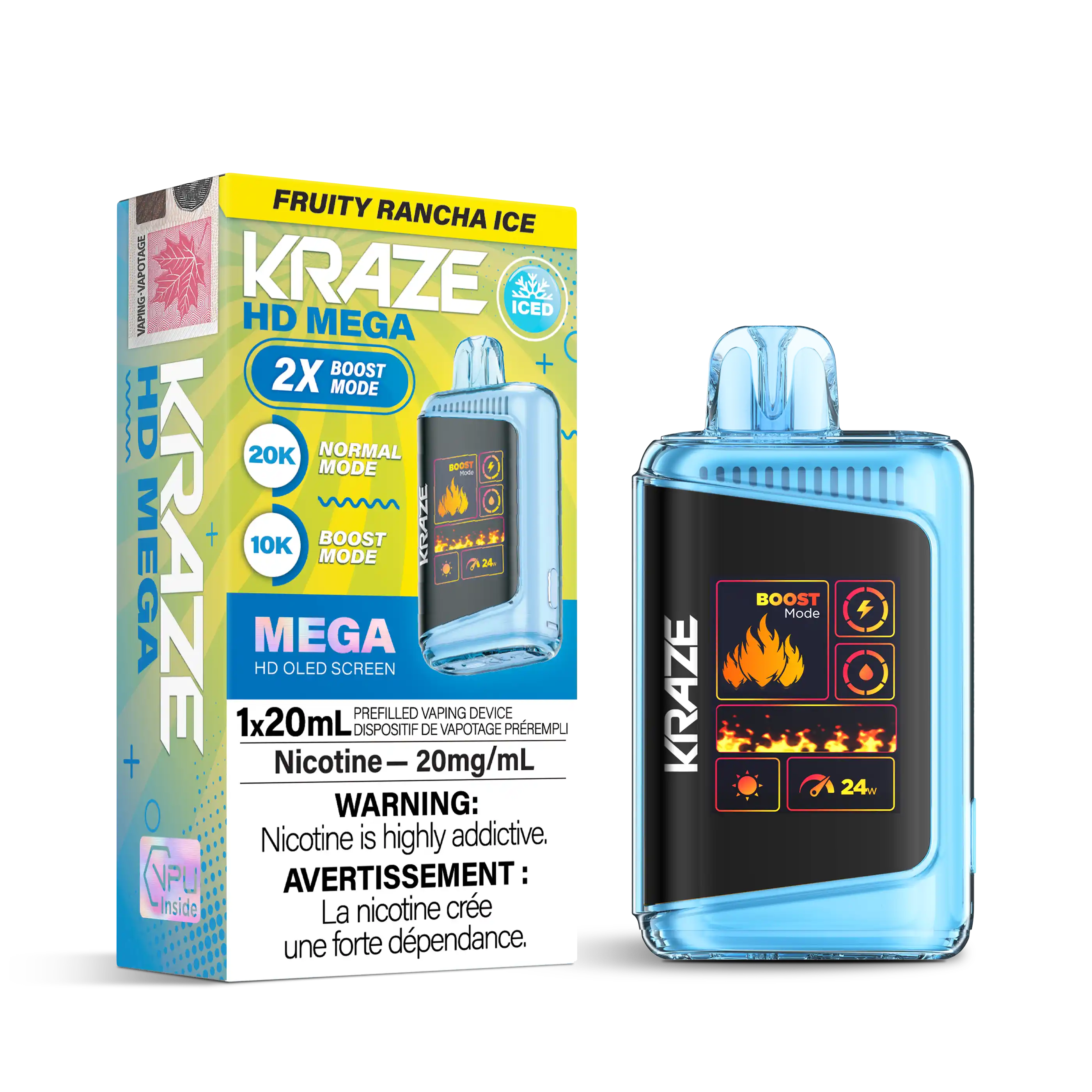Fruity Rancha Ice Kraze HD Mega - Disposable 20K