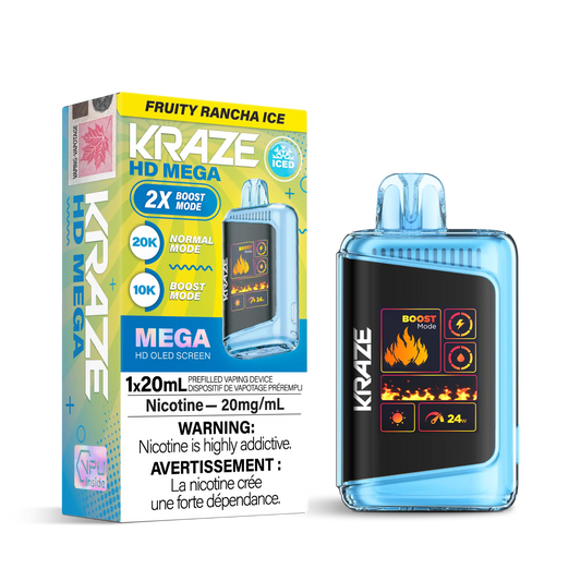Fruity Rancha Ice Kraze HD Mega - Disposable 20K
