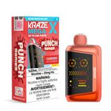 Blue Razz KO Ice Kraze Mega X - Disposable 48K