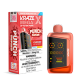 White Peach KO Ice Kraze Mega X - Disposable 48K