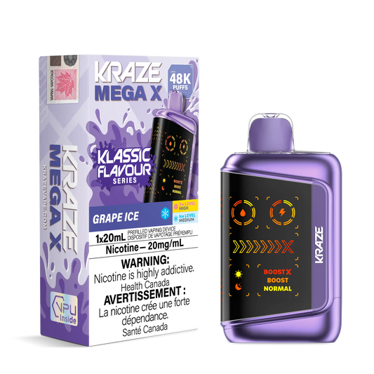 Grape Ice Kraze Mega X - Disposable 48K
