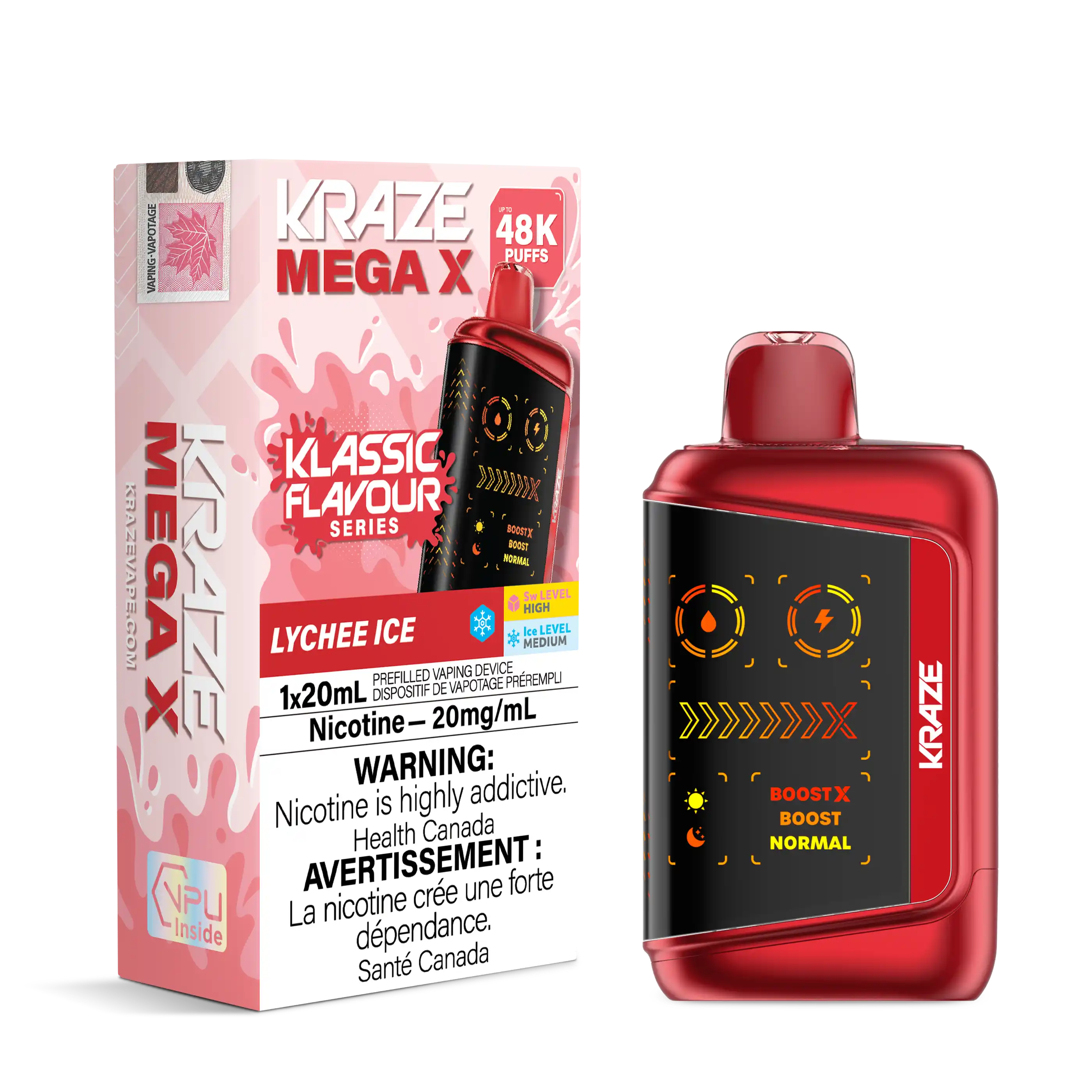 Lychee Ice Kraze Mega X - Disposable 48K