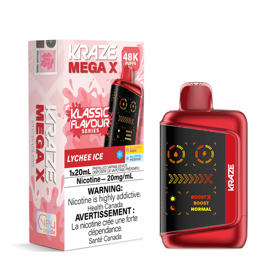 Lychee Ice Kraze Mega X - Disposable 48K