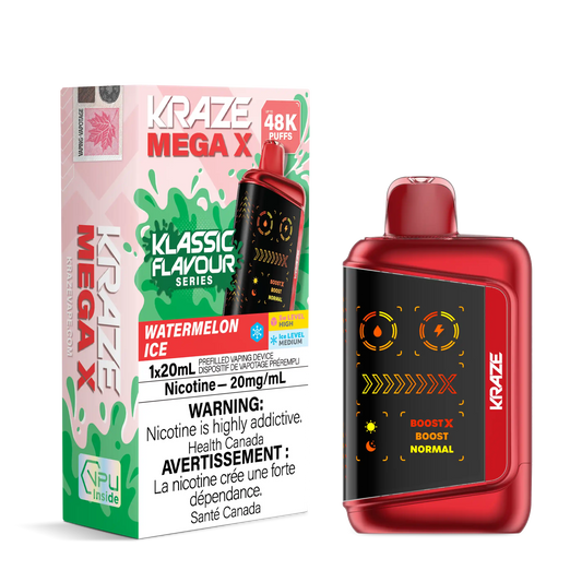 Watermelon Ice Kraze Mega X - Disposable 48K