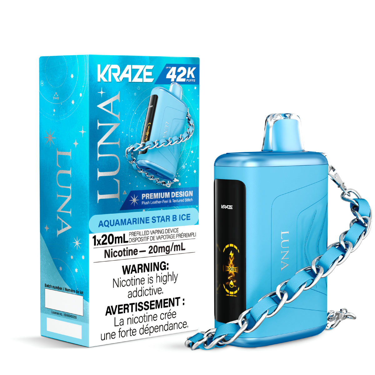Kraze Luna - Aquamarine Star B Ice