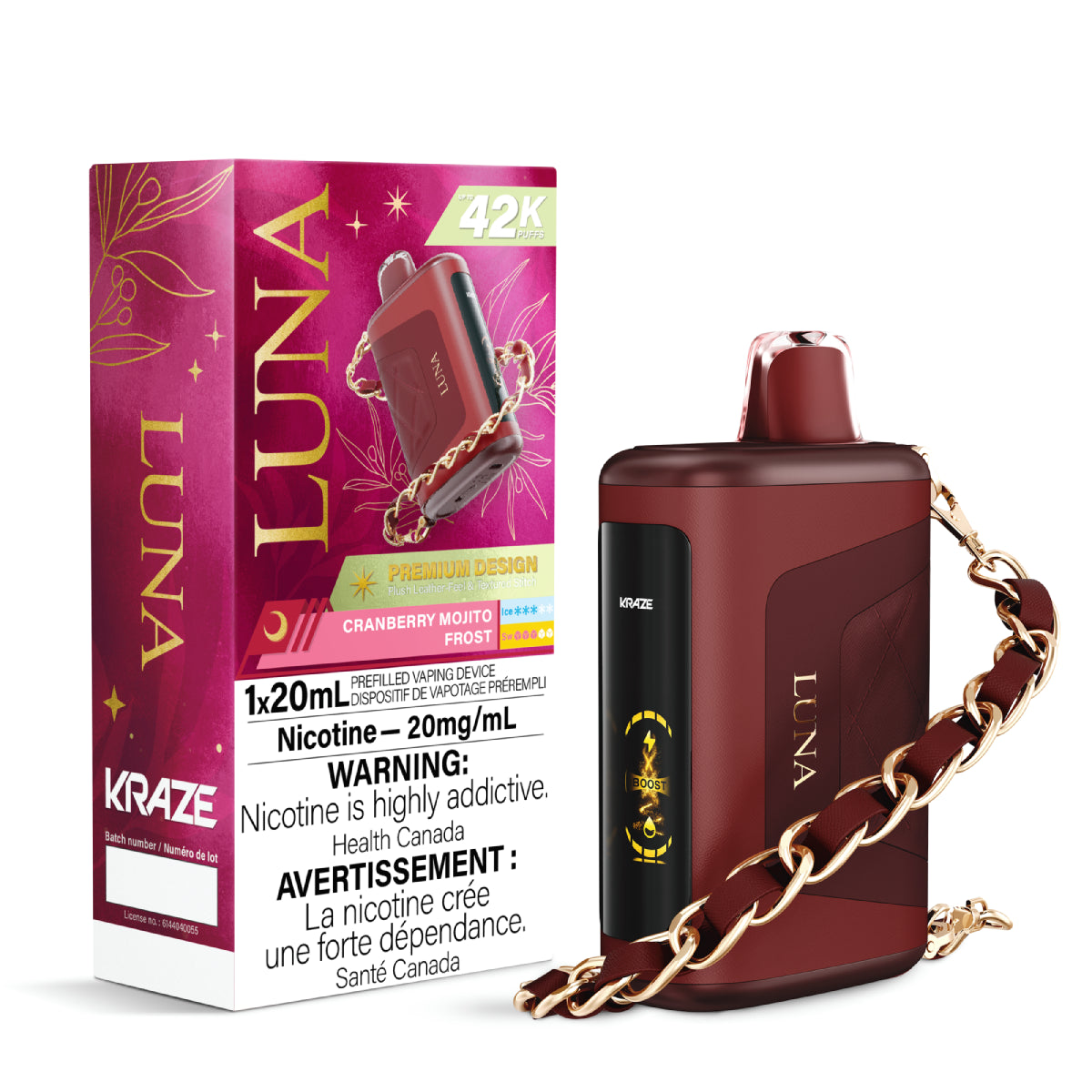 Kraze Luna - Cranberry Mojito Frost