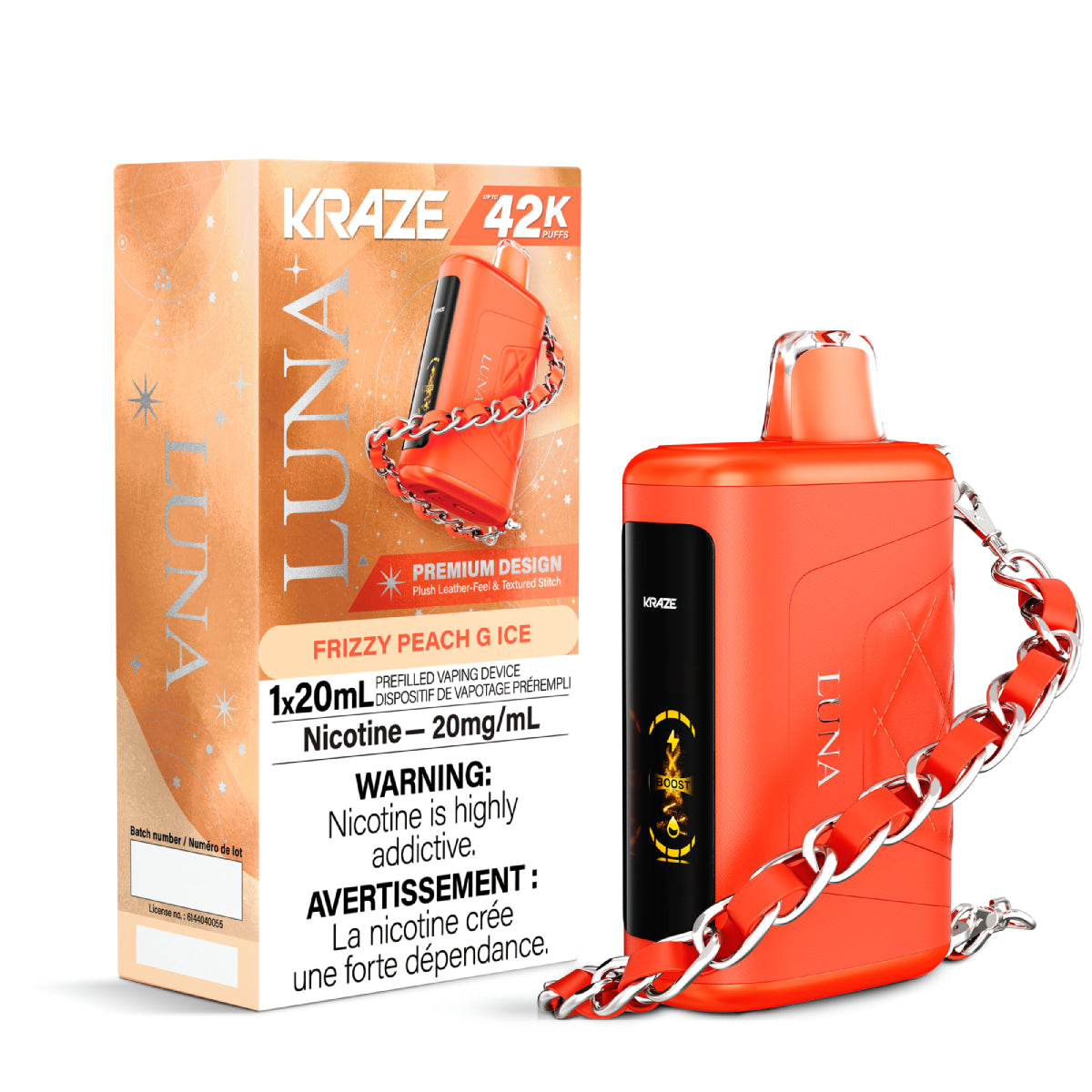 Kraze Luna - Frizzy Peach G Ice