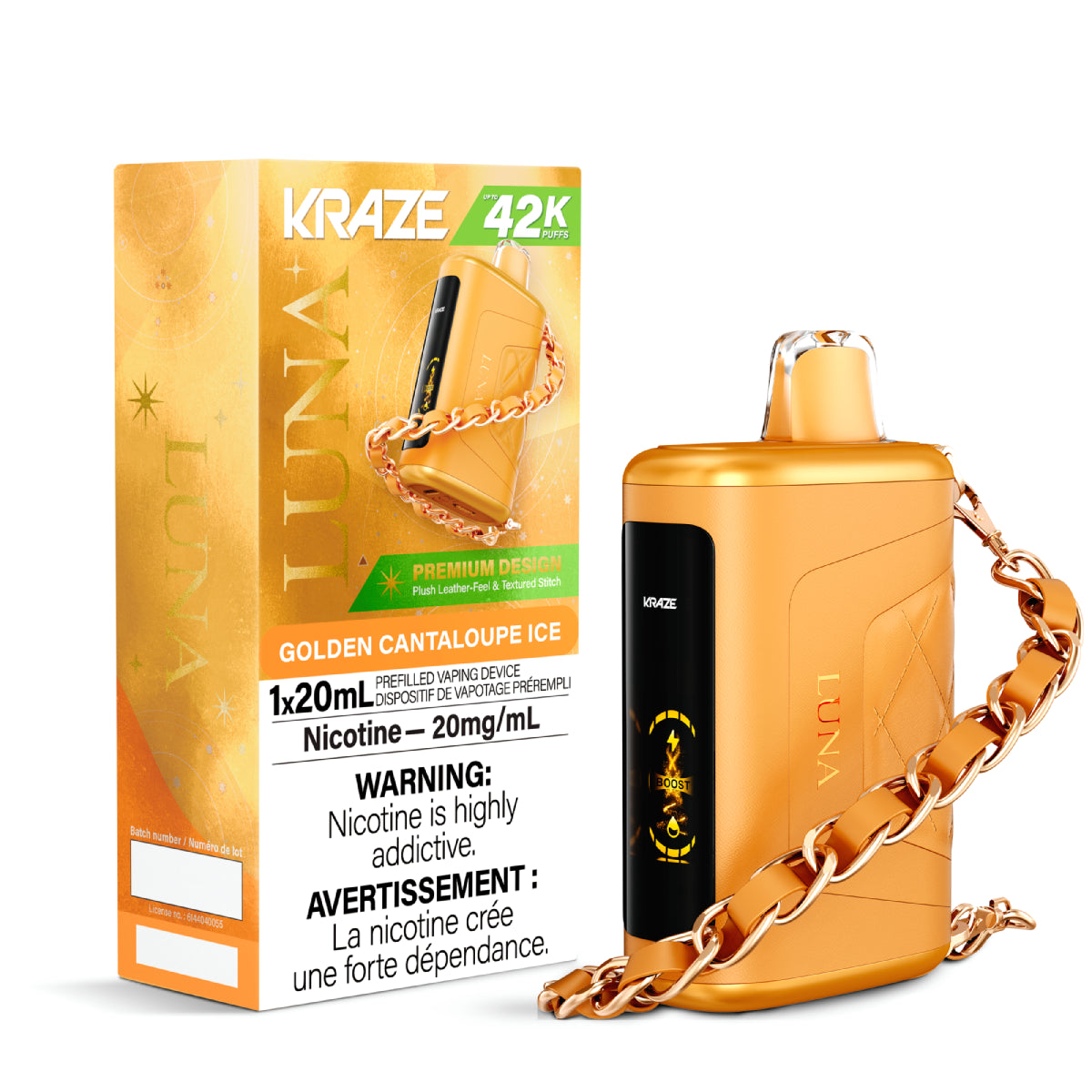 Kraze Luna - Golden Cantaloupe Ice