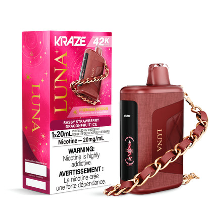 Kraze Luna - Sassy Strawberry Dragonfruit Ice