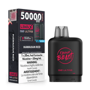 Hawaiian Red Glacée par Level X Flavour Beast G2 Ultra 50K