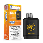 Mangue Dorée Fruitée G par Level X Flavour Beast G2 Ultra 50K