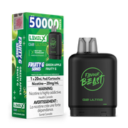 Pomme verte fruitée G par Level X Flavour Beast G2 Ultra 50K
