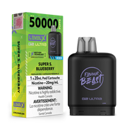 Super S. Myrtille Glacée par Level X Flavour Beast G2 Ultra 50K