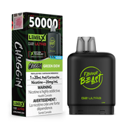 Green Dew Iced Chuggin par Level X Flavour Beast G2 Ultra 50K