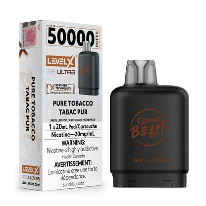 Pure Tobacco by Level X Flavour Beast G2 Ultra 50K