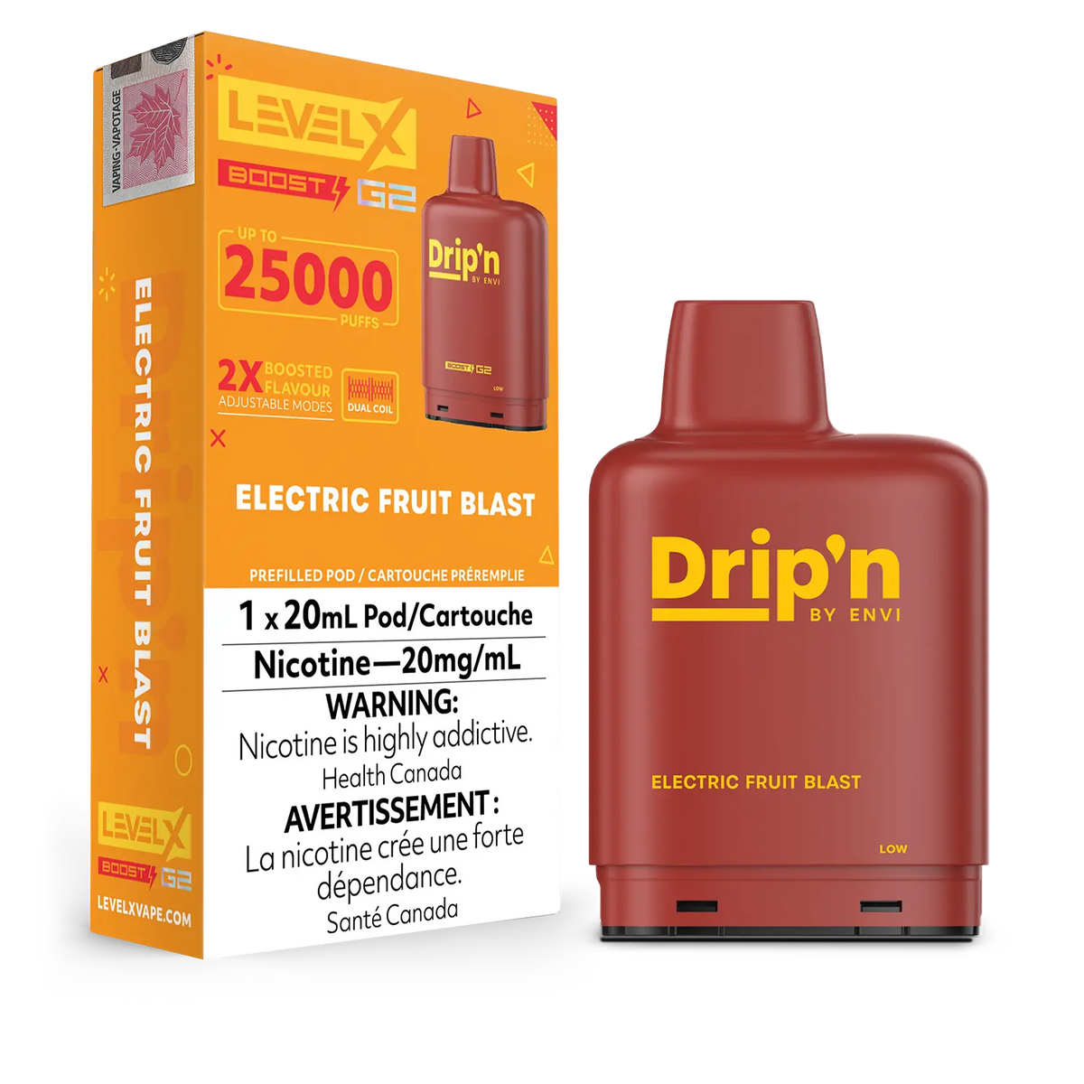 Electric Fruit Blast by Level X Drip'n G2 Boost 25K