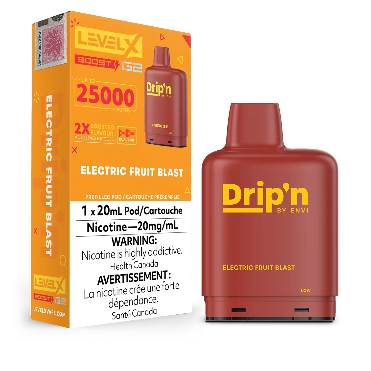 Electric Fruit Blast by Level X Drip'n G2 Boost 25K