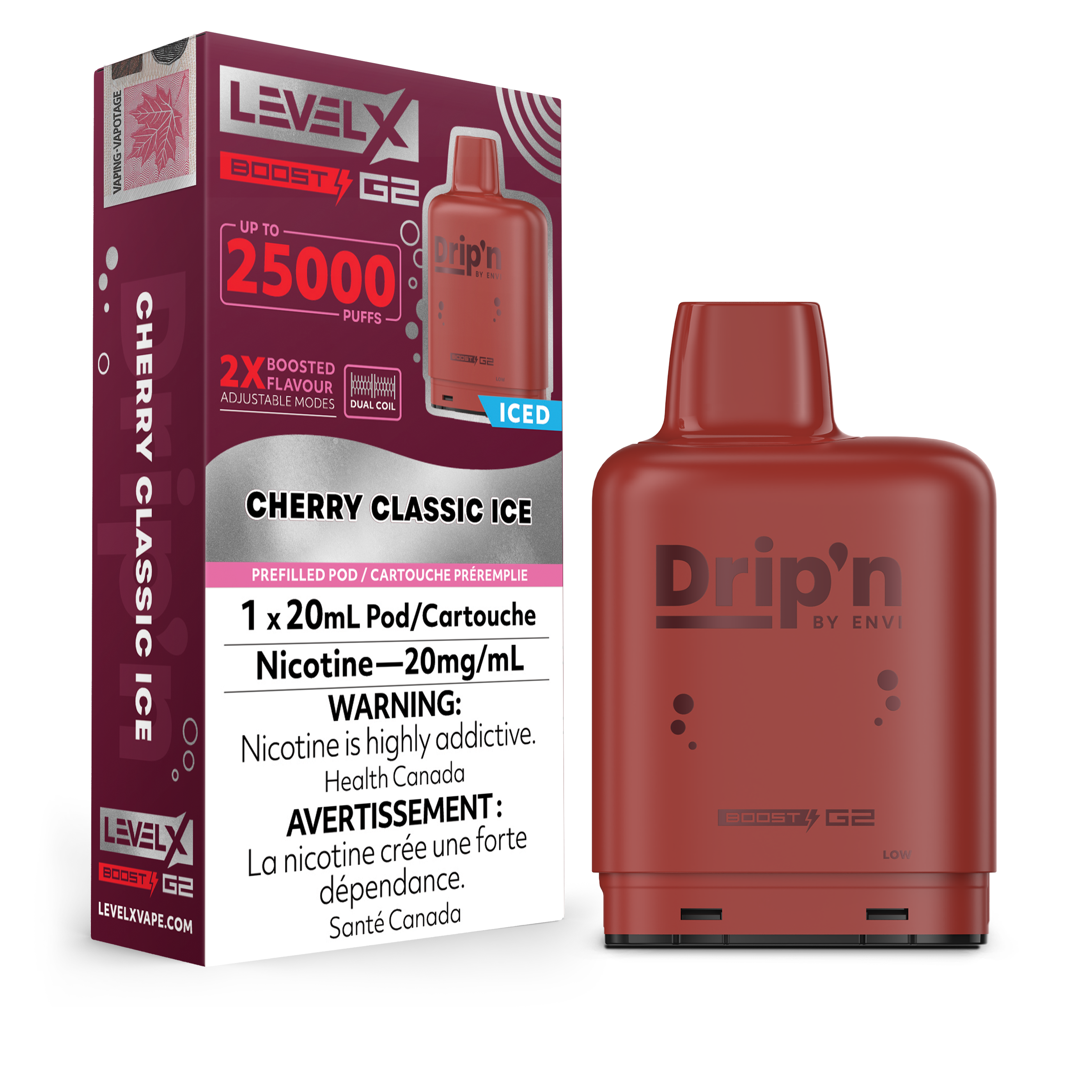Cherry Classic by Level X Drip'n G2 Boost 25K