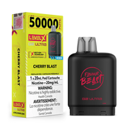 Cerise explosive par Level X Flavour Beast G2 Ultra 50K