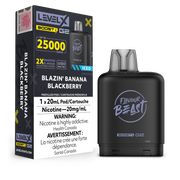 Blazin' Banana Blackberry Iced Flavour Beast Boost G2 Pods 25K