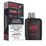 Lit Lychee Watermelon Iced Flavour Beast Boost G2 Pods 25K