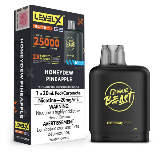 Honeydew Pineapple Flavour Beast Boost G2 Pods 25K
