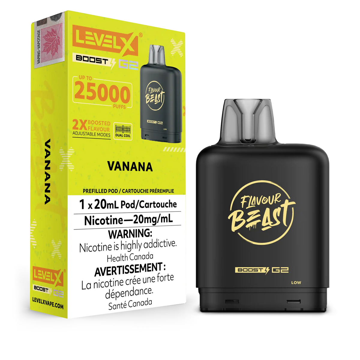 Vanana Flavour Beast Boost G2 Pods 25K