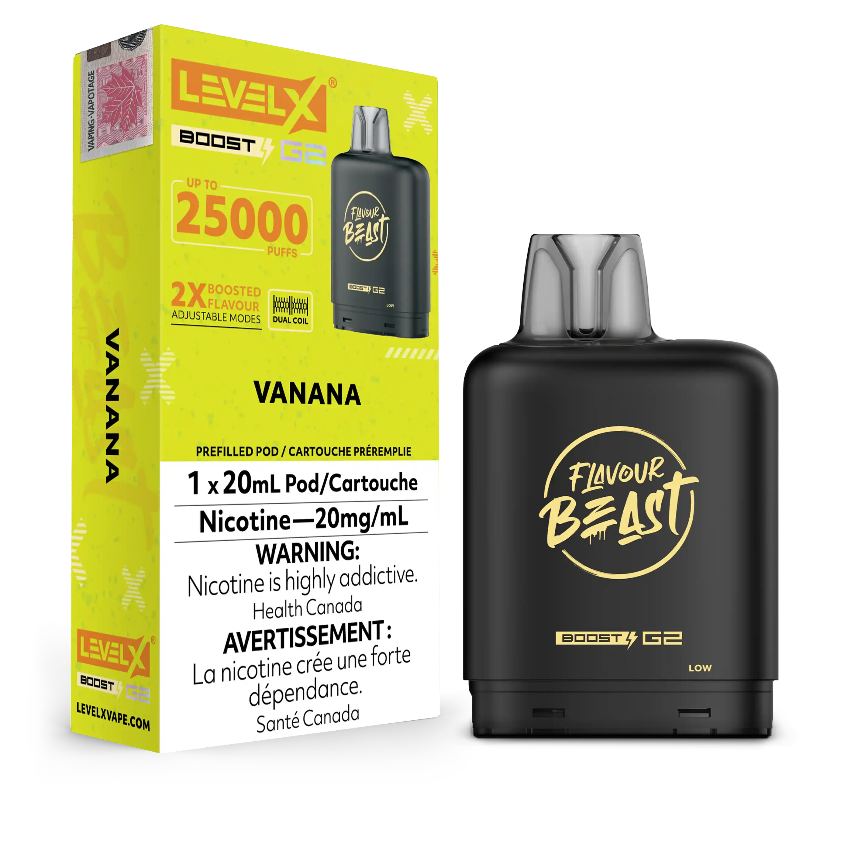 Vanana Flavour Beast Boost G2 Pods 25K