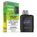 Super Sour Blueberry (Iced) Flavour Beast Boost G2 Pods 25K