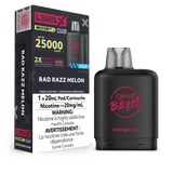 Rad Razz Melon Iced Flavour Beast Boost G2 Pods 25K