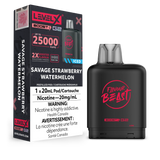 Savage Strawberry Watermelon Iced Flavour Beast Boost G2 Pods 25K