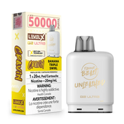 Cravin' Banana Triple Swirl par Level X Flavour Beast Unleashed G2 Ultra 50K