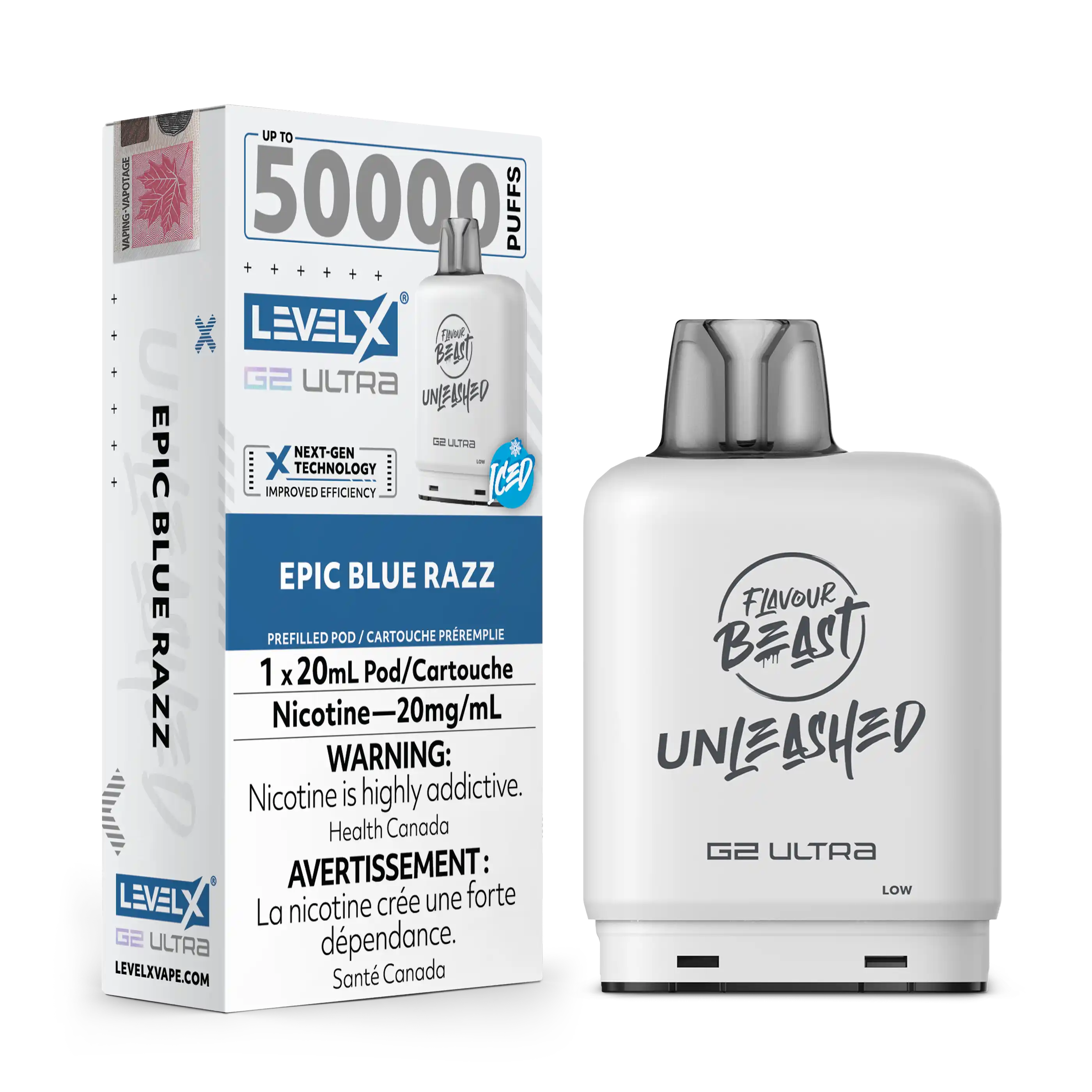 Epic Coconut by Level X Flavour Beast Unleashed G2 Ultra 50K