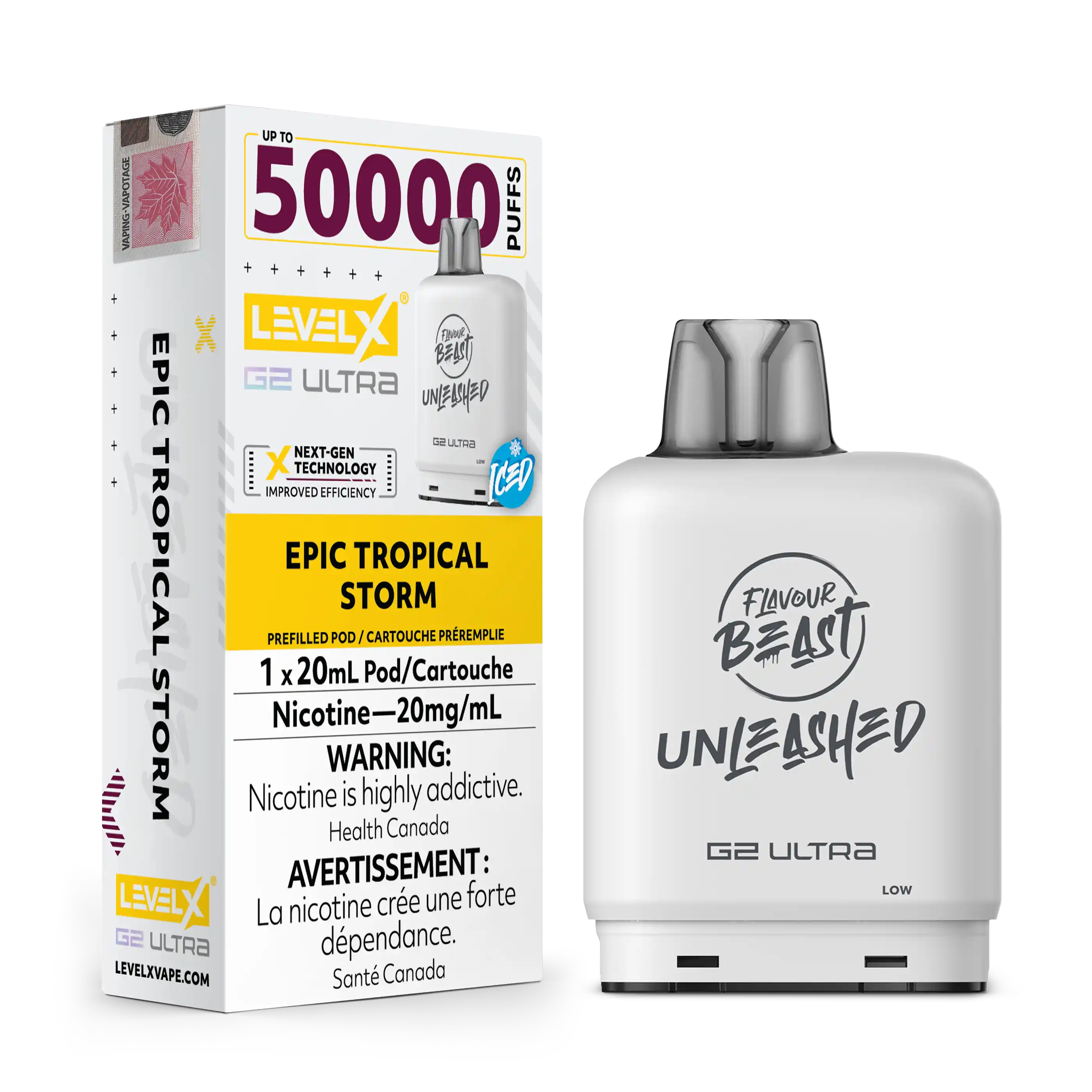 Epic Tropical Storm by Level X Flavour Beast Unleashed G2 Ultra 50K