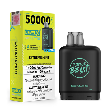 Extreme Mint by Level X Flavour Beast G2 Ultra 50K