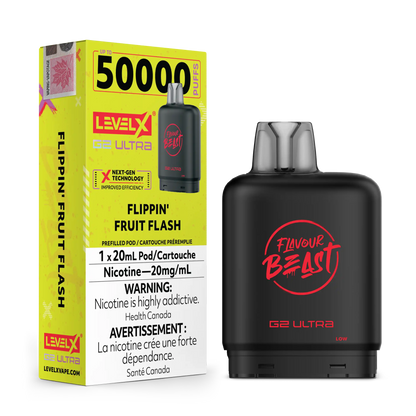 Flippin' Fruit Flash by Level X Flavour Beast G2 Ultra 50K